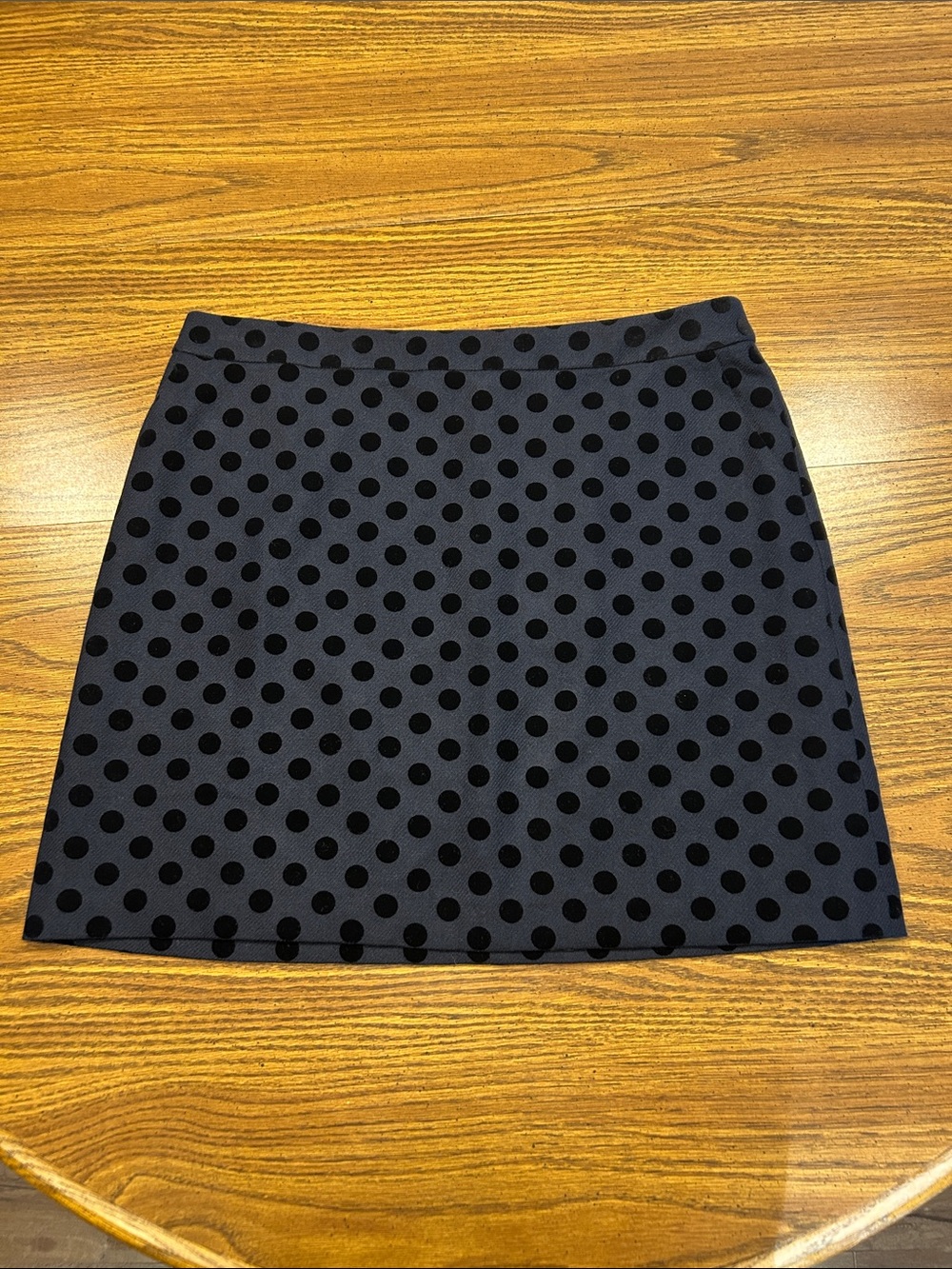 Boden Wool Blend Polka Dot Skirt